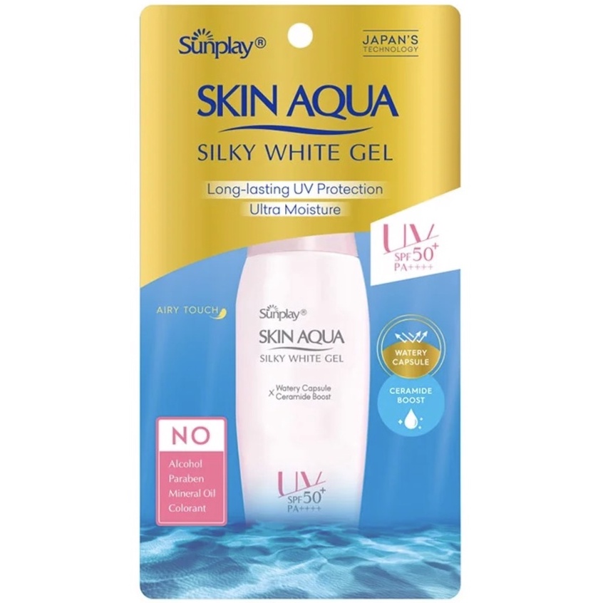 Gel chống nắng dưỡng da trắng mịn sunplay skin aqua tuýp lớn 70gr