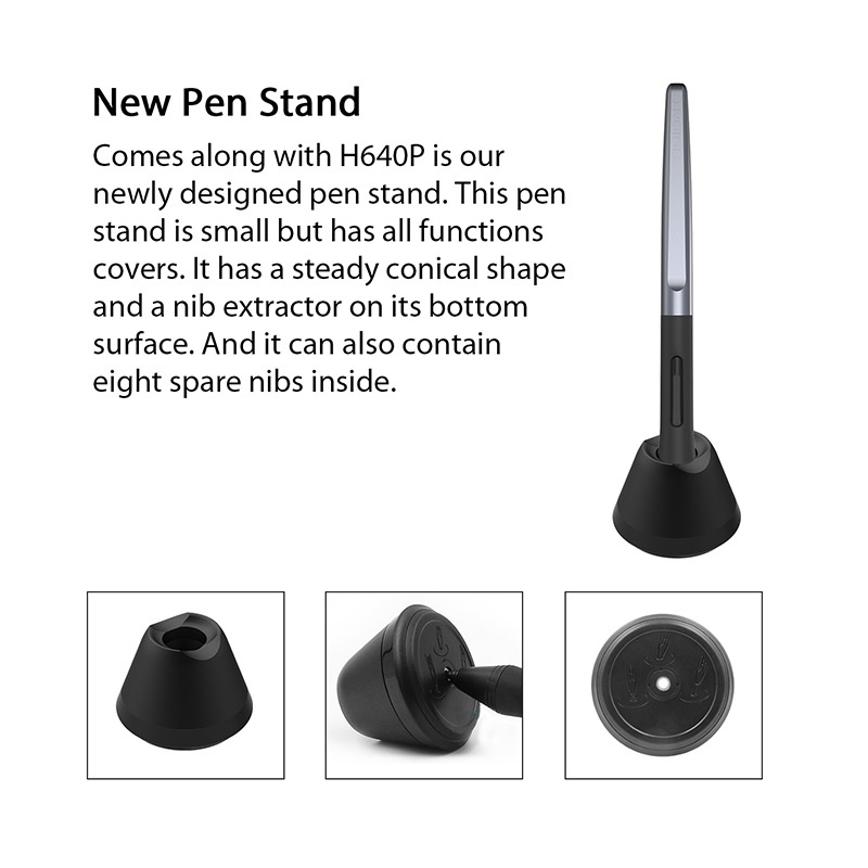 Bảng Vẽ Điện Tử HUION INSPIROY H640P 6X4 Inch Tặng Kèm Túi Đựng Chống Sốc Cao Cấp