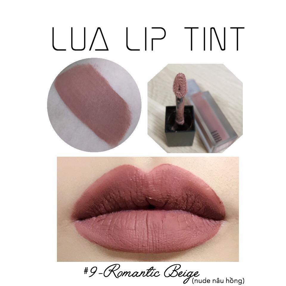 Son Hàn Quốc Kem lì đầy màu sắc Lua Lip Tint