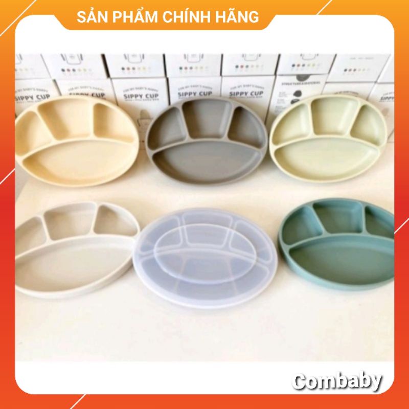 Khay ăn dặm, Nắp silicon cao cấp Bluemama Hàn Quốc &lt;Chính hãng&gt;