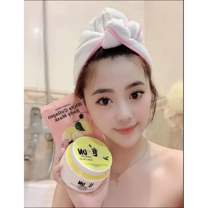 [ CHÍNH HÃNG ] Kem Body Lemon Chanh Kích Trắng Da | Thế Giới Skin Care