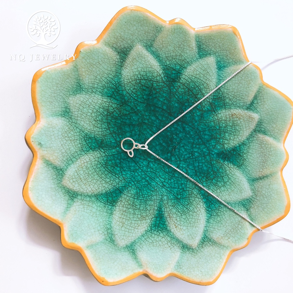 Dây chuyền bạc mặt cún - NQ Jewelry