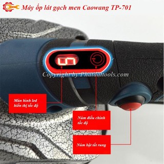 [MÁY RUNG ỐP GẠCH] Máy Rung Ốp Lát Gạch Chạy Pin TP701
