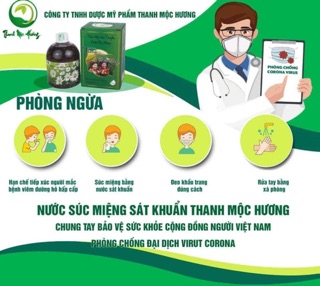 Nước súc miệng Thanh Mộc Hương