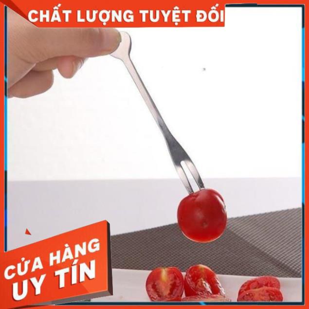 Hot -  Dĩa ăn hoa quả - ăn bánh bằng inox bền đẹp nhỏ xinh HCM.