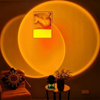 Đèn Led Để Bàn Hình Hoàng Hôn