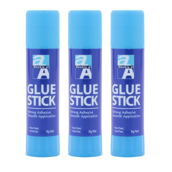 Hồ Khô dán Giấy Double A 1 Chai 8g