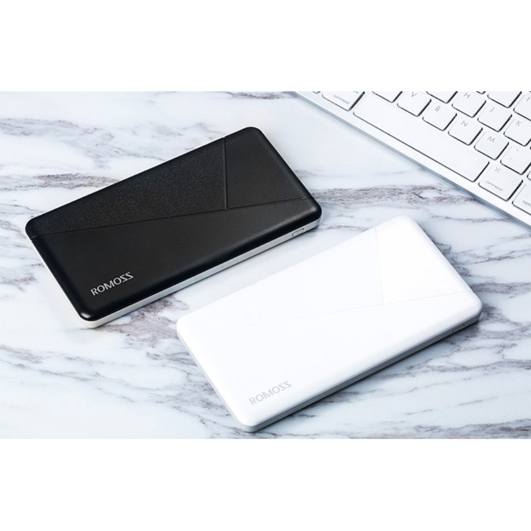 Sạc Dự Phòng Romoss PIE10 10000mAh Lõi Polymer Siêu Mỏng - BH 1 Năm - Hưng Long PC