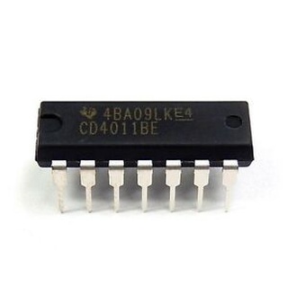 Ic số cd4011 / dip-16 / 4 x nand - 2 inputs / linh kiện điện tử