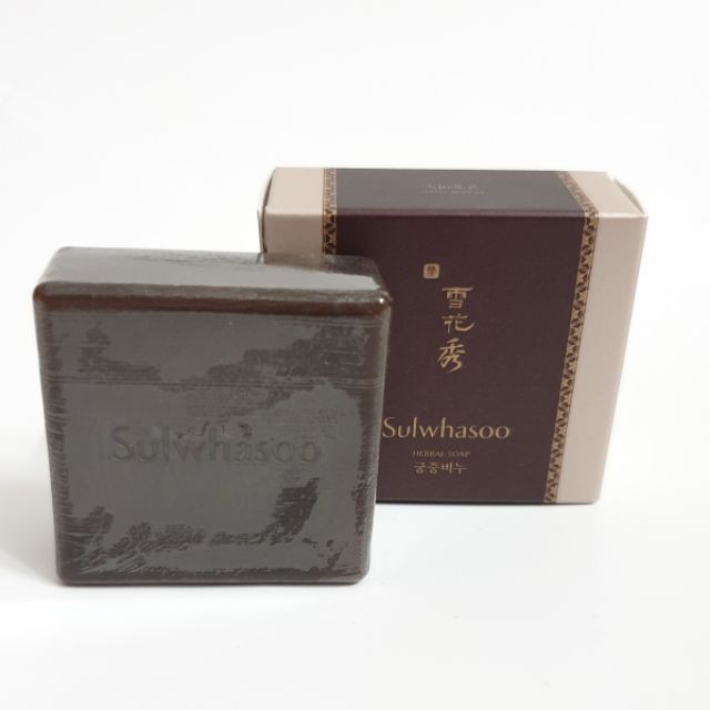 Xà Phòng Rửa Mặt Dưỡng Trắng SULWHASOO Hồng Sâm - Sulwhasoo Herbal Soap Red Ginseng