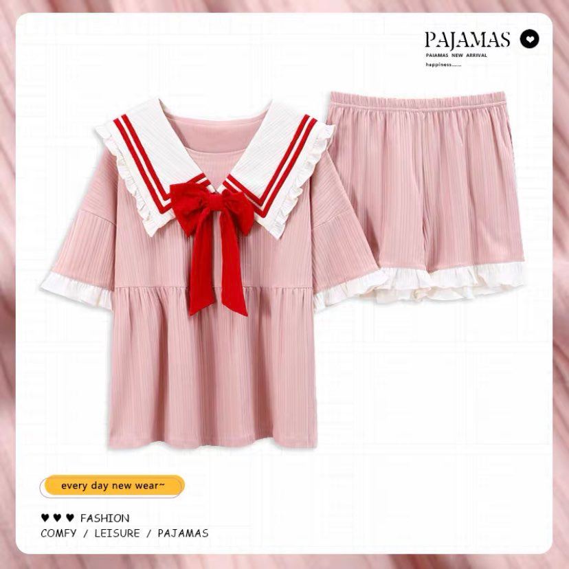 ( New ) Bộ Thủy Thủ Nữ Hàng Chuẩn Đẹp Quảng Chấu Chất Liệu Cotton Không Phai Không Nhăn, Mềm Mại Thấm Hút