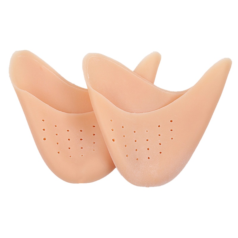 1 Cặp Miếng Đệm Ngón Chân Bằng Silicon Mềm Cho Múa Ba Lê