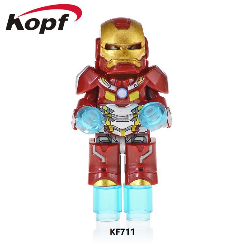 Mô Hình Lắp Ráp Lego Kf6066 Iron Man Tony Stark Mark 50 Marvel Iron Man