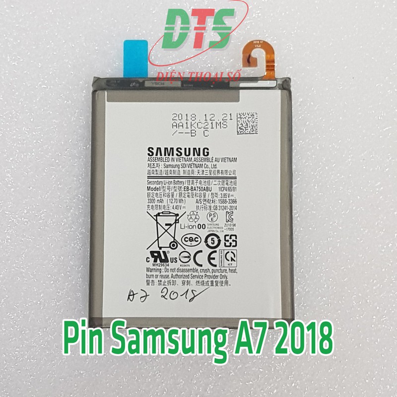 Pin Samsung A7 2018