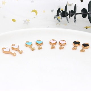 [ FREE SHIP] Charm chìa khoá tim làm keyring