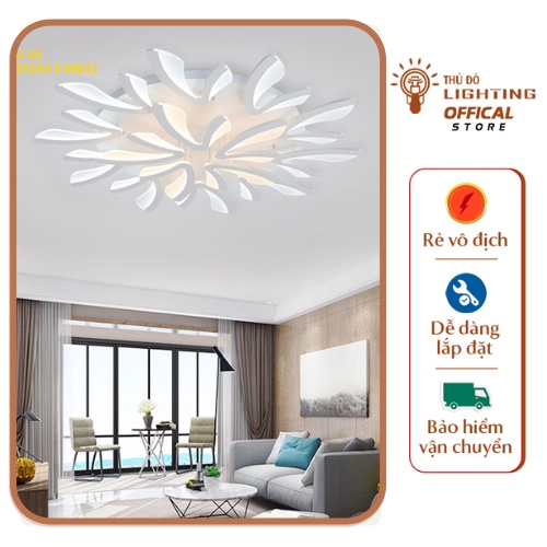 Đèn Ốp Trần Trang Trí Đèn Led Piano 2001 Decor Phòng Khách Phòng Ngủ 3 Chế Độ Sáng Bảo Hành 1 Năm
