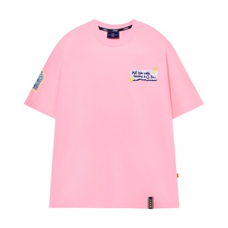 Áo thun TSUN Sticker Pink Tee - Hồng - Unisex
