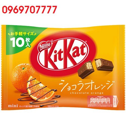 Kitkat Mini Chocolat Orange Nestle