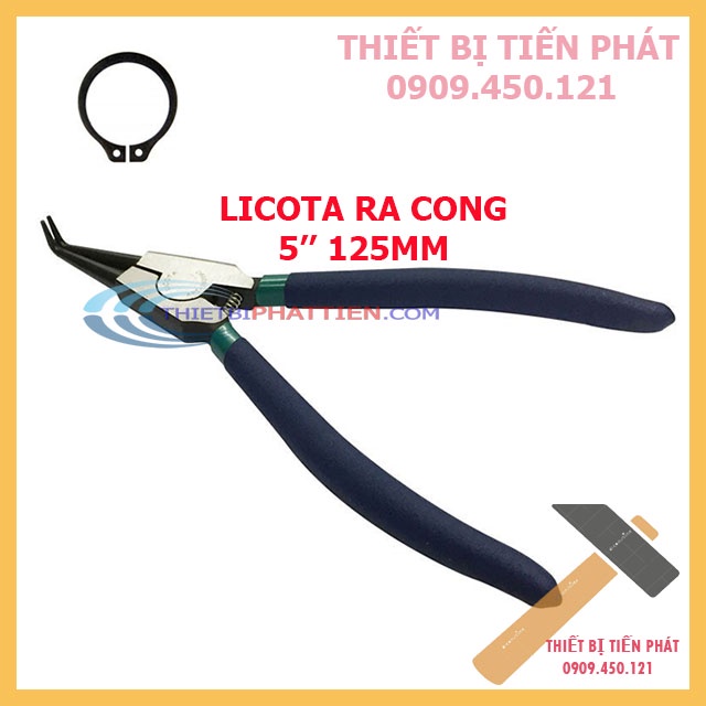 [CHÍNH HÃNG] Kềm Mở Phe, Kìm Mở Phe Cao Cấp 5'' (125mm), 7'' (175mm), 9&quot; (230mm)  Ra Cong LICOTA MÃ APT