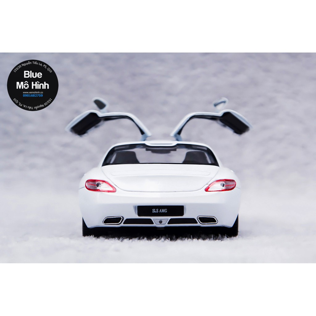 Xe mô hình Mercedes SLS AMG Welly 1:24