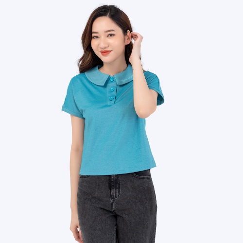 Áo Polo Yody kiểu nữ cổ sen trẻ trung thanh lịch nhiều màu thấm hút tốt APN3732