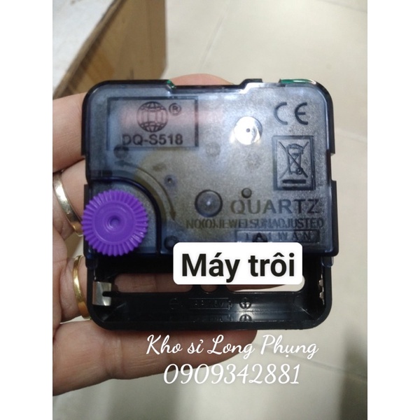BỘ MÁY ĐỒNG HỒ KIM TRÔI HIỆU DQ-S518