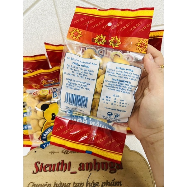 Bánh Kem Gấu Thiên Hồng Gói 700g/100g