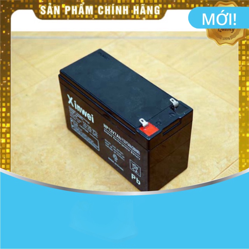 Bình ắc quy 12v-7.2ah chuyển loa kéo