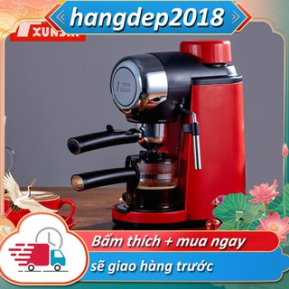 Máy pha cà phê capuchino, espesso, máy pha cà phê tiện lợi (Vỏ nhựa), màu đỏ 2005 H101R