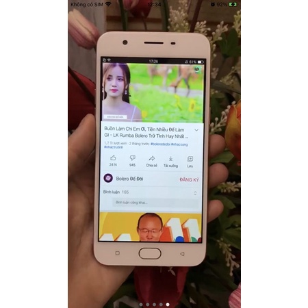 Điện thoại OPPO A57 (F3 Lite) ram 3g/32gb chính hãng đẹp 98% - Nhập khẩu
