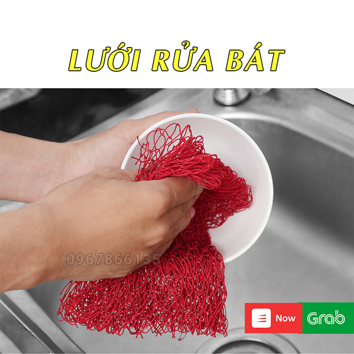 Lưới rửa chén bát đa năng – Giẻ rửa bát