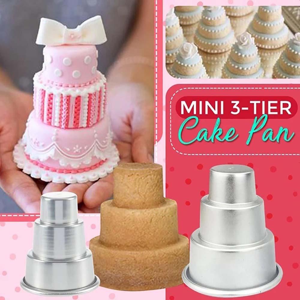 Khuôn Làm Bánh Mini Bằng Thép Không Gỉ Tiện Dụng