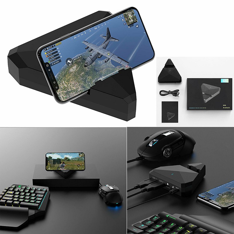 Bộ chuyển đổi bàn phím và chuột Gaming không dây G1/G5/G5 PRO Bluetooth PUBG cho iPhone iOS/Androi