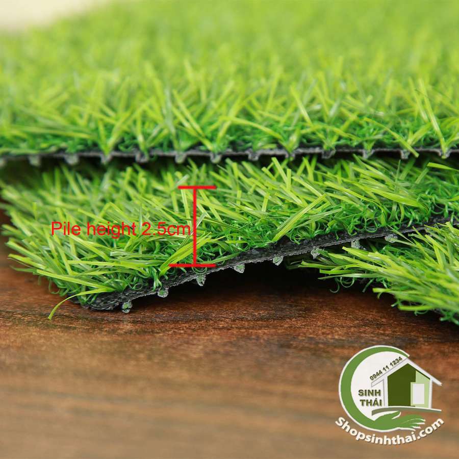 Tấm cỏ nhựa xanh cao cấp trang trí hồ cá, sân vườn, mô hình