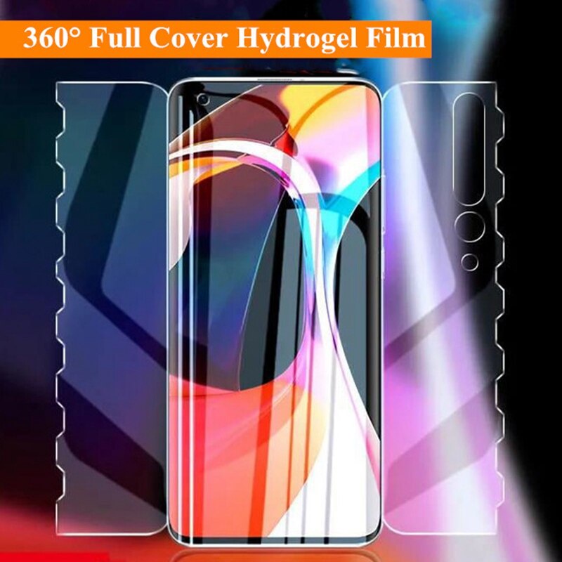360°Miếng Dán Hydrogel Bảo Vệ Mặt Trước Và Sau Cho Xiaomi Mi 11 10 Ultra pro 11T pro 10pro 10s 12S Mi10 Mi11 Ultra