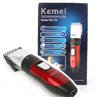 Tông đơ cắt tóc Kemei KM-730 – Máy Cắt Tóc Kemei Sạc Điện SIêu Tiện