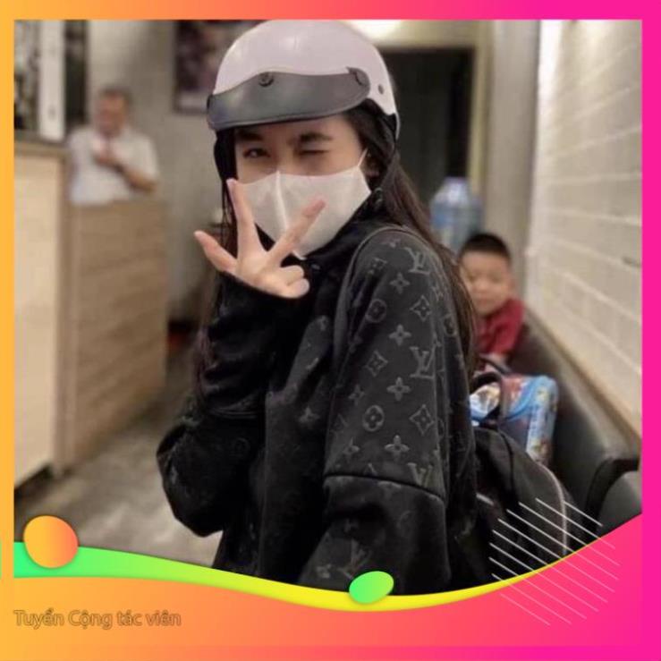 Áo Nắng LV Cao Cấp Unisex Nam Nữ- Áo Khoác Nắng LV - Áo Khoác Bò Sữa  Áo Đi Nắng