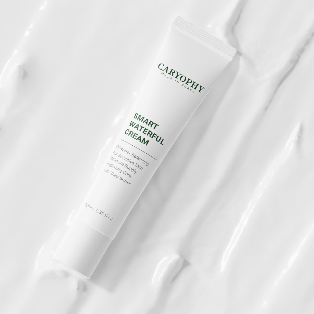 Kem dưỡng Caryophy cấp nước và phục hồi da mịn - Caryophy Smart Waterful Cream 40ml