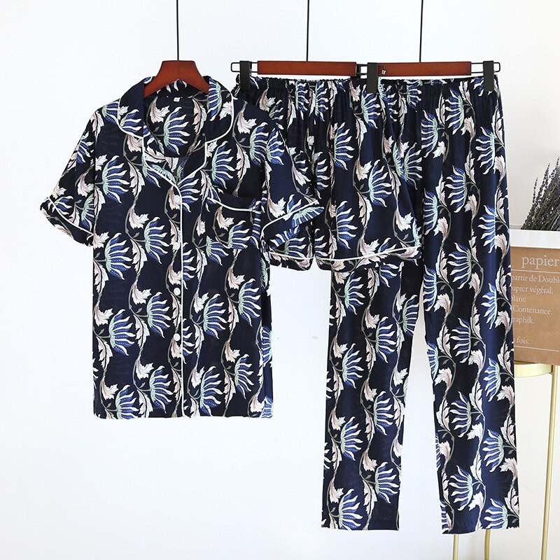 Pyjama Đồ Ngủ Mặc Nhà Họa Tiết PJ02