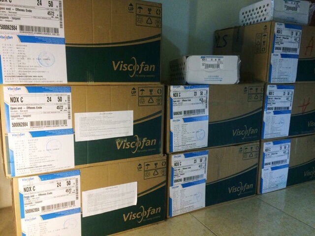 1 hộp vỏ xúc xích viscofan phi 24