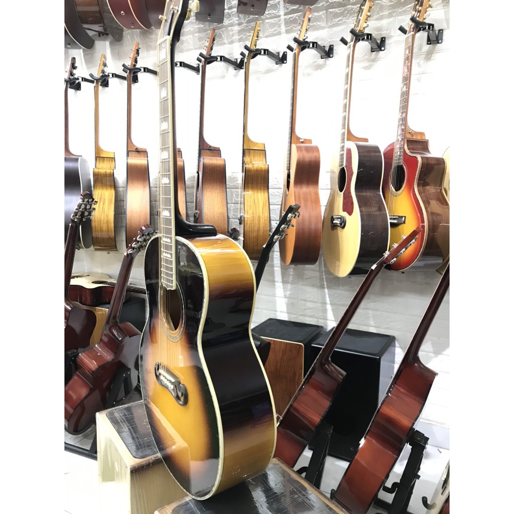 [Tặng kèm phụ kiện] Đàn guitar acoustic Gibson dáng jumbo