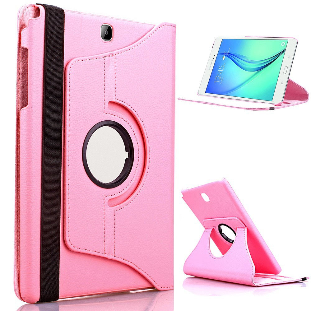 For Samsung Galaxy Tab S2 8.0 inch T710 T713 T715 T719 SM-T710 Tablet Case 360 Rotating Bracket Fold Stand Flip Leather Cover