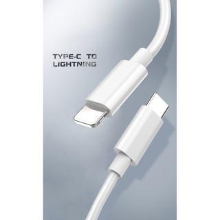 Cáp sạc nhanh Type C - Type C, Type C - Light-ning hỗ trợ 3A