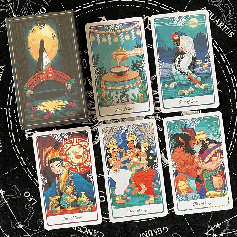 Tarot of the Divine Bộ Thẻ Bài Tarot Thiết Kế Dễ Thương Chuyên Dùng