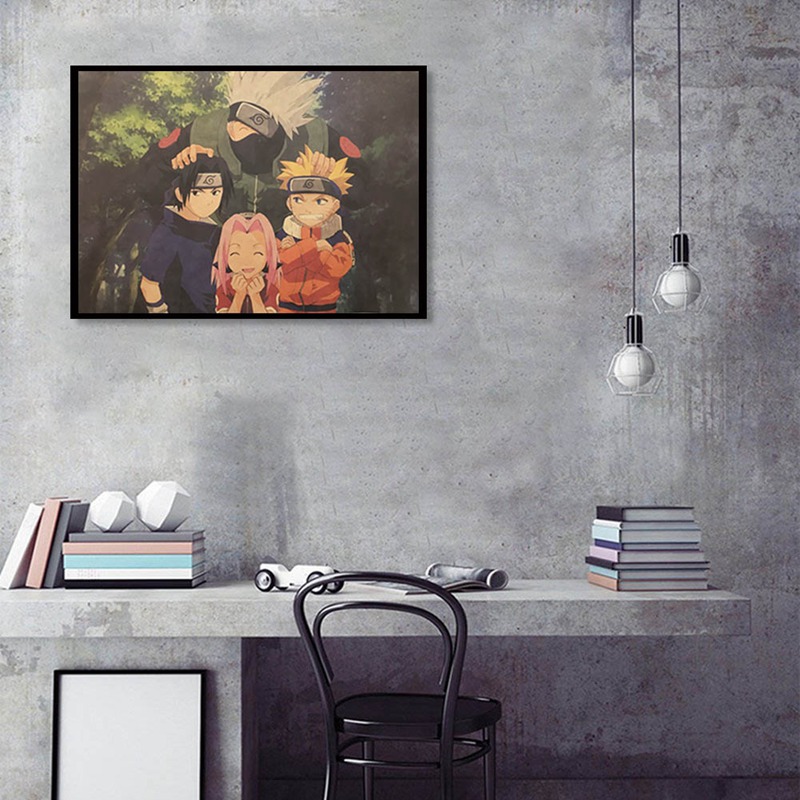doggtr Poster Hình Phim Hoạt Hình Naruto Dán Tường Trang Trí Đẹp Mắt