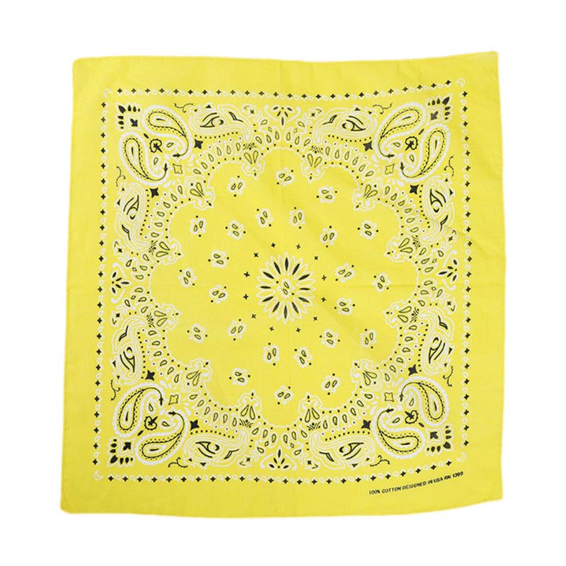 Khăn Vuông Họa Tiết Hoa Phong Cách Hip Hop Dùng Khi Chạy Xe Đạp