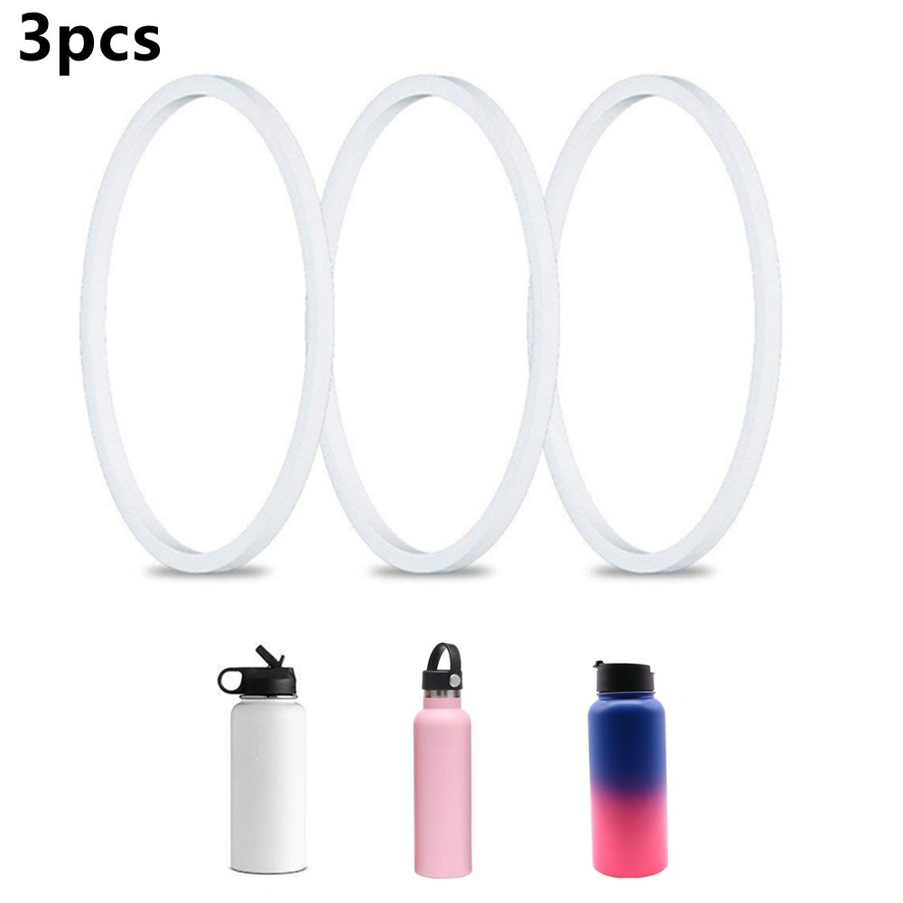 Set 3 Nắp silicone Hình Chữ o Cho Bình Nước Thủy Tinh