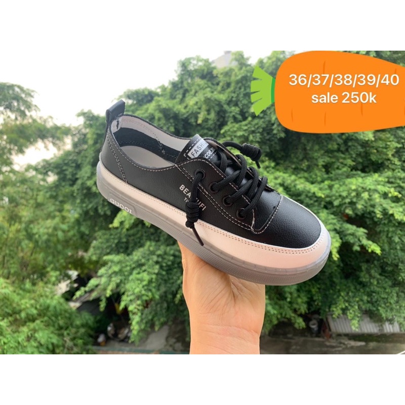 Giầy thể thao lười đế cao su dẻo