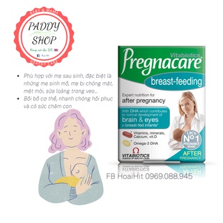 Vitamin bú Anh Pregnacare Breast Feeding VITABIOTICS 84 viên  bổ sung chất cho sữa mẹ