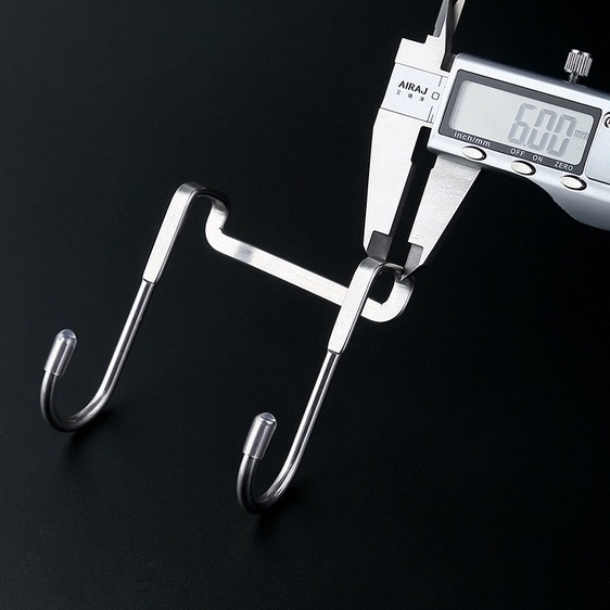 Móc inox 304 treo cửa 2 chân